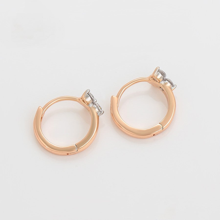 Huggie Or laminé 18 carats