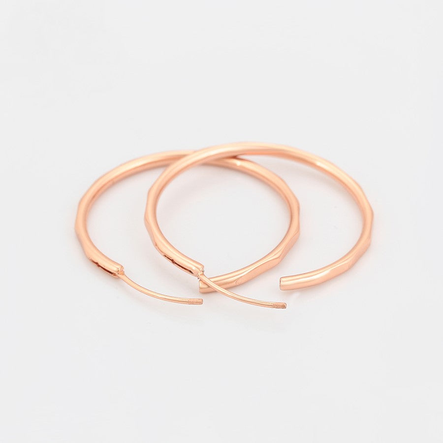 Créole rose laminé or uni