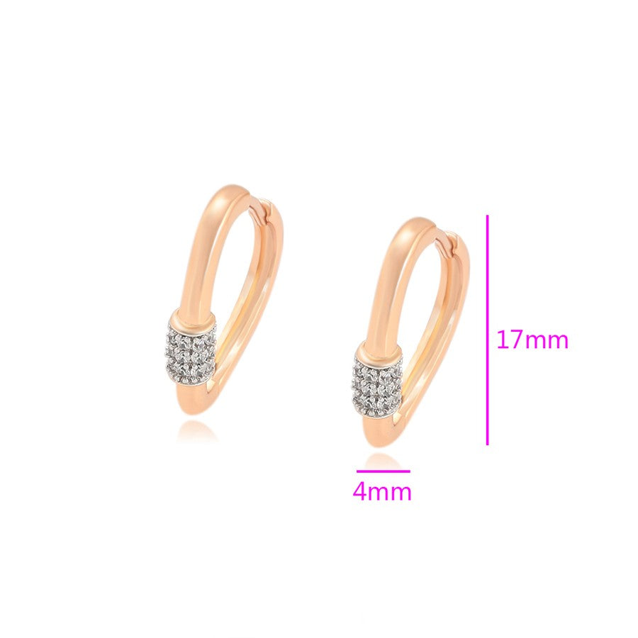 Huggie Or Laminé 18K