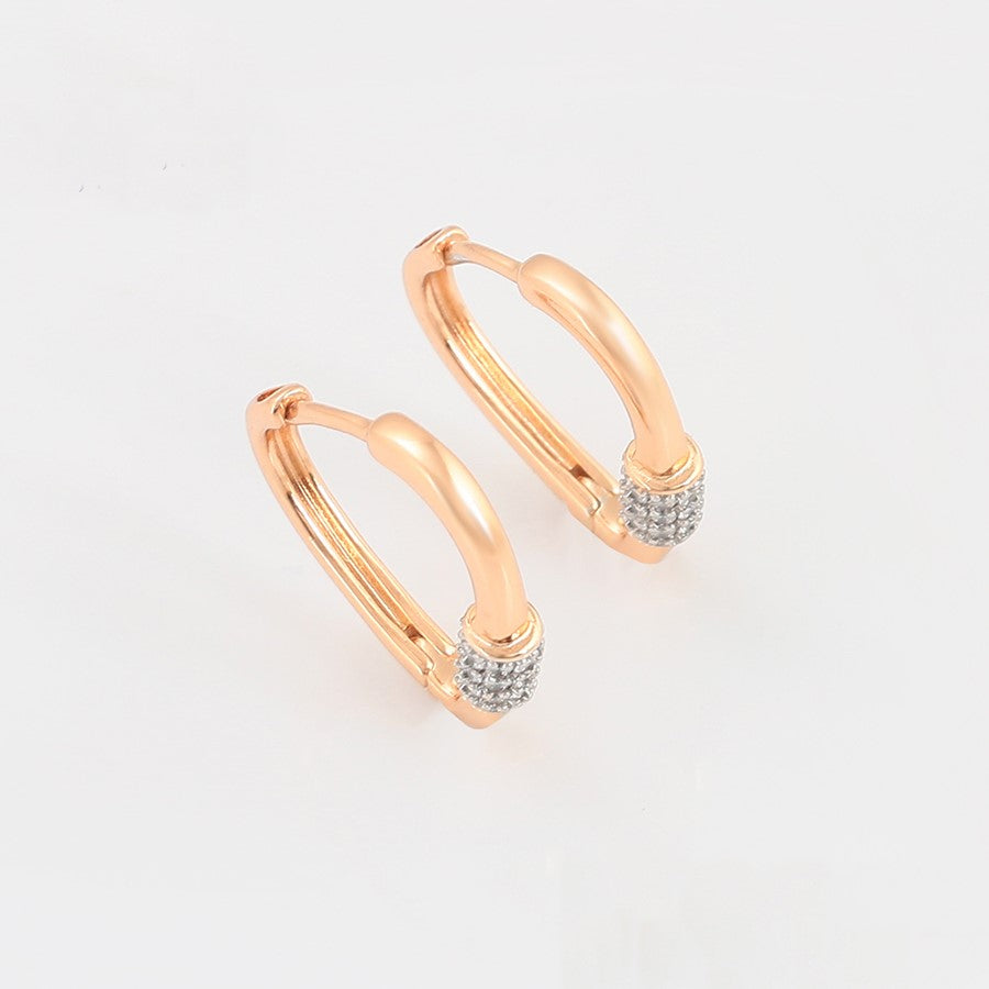 Huggie Or Laminé 18K