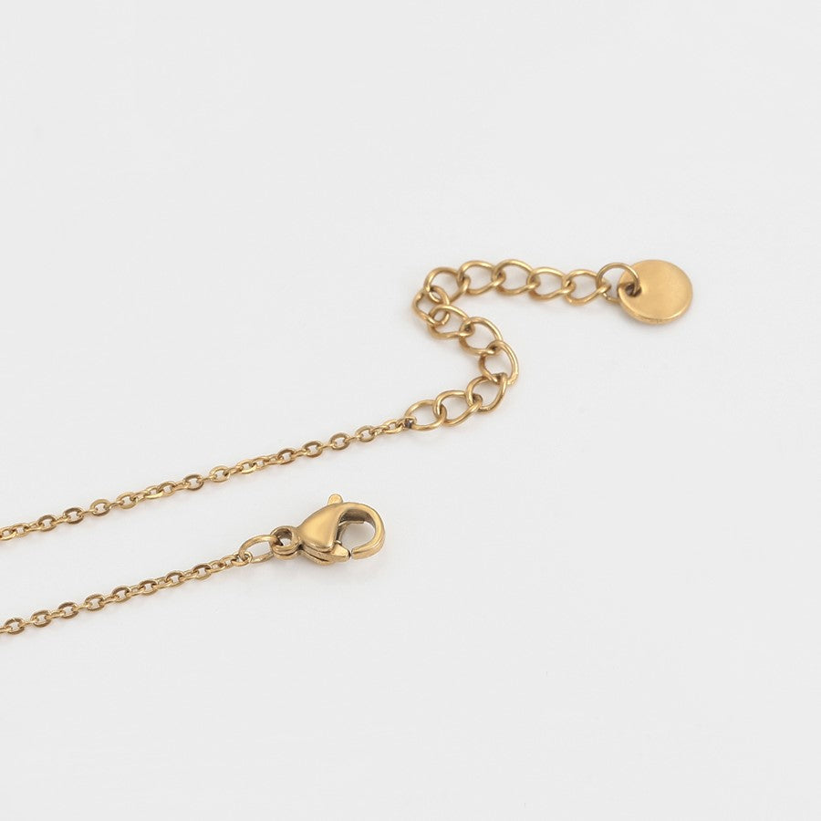 Bracelet en acier doré 14 carats