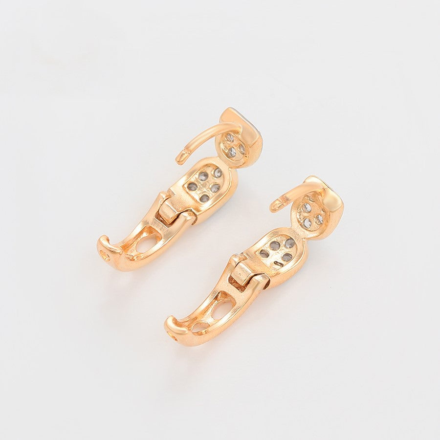 Huggie Or Laminé 18K