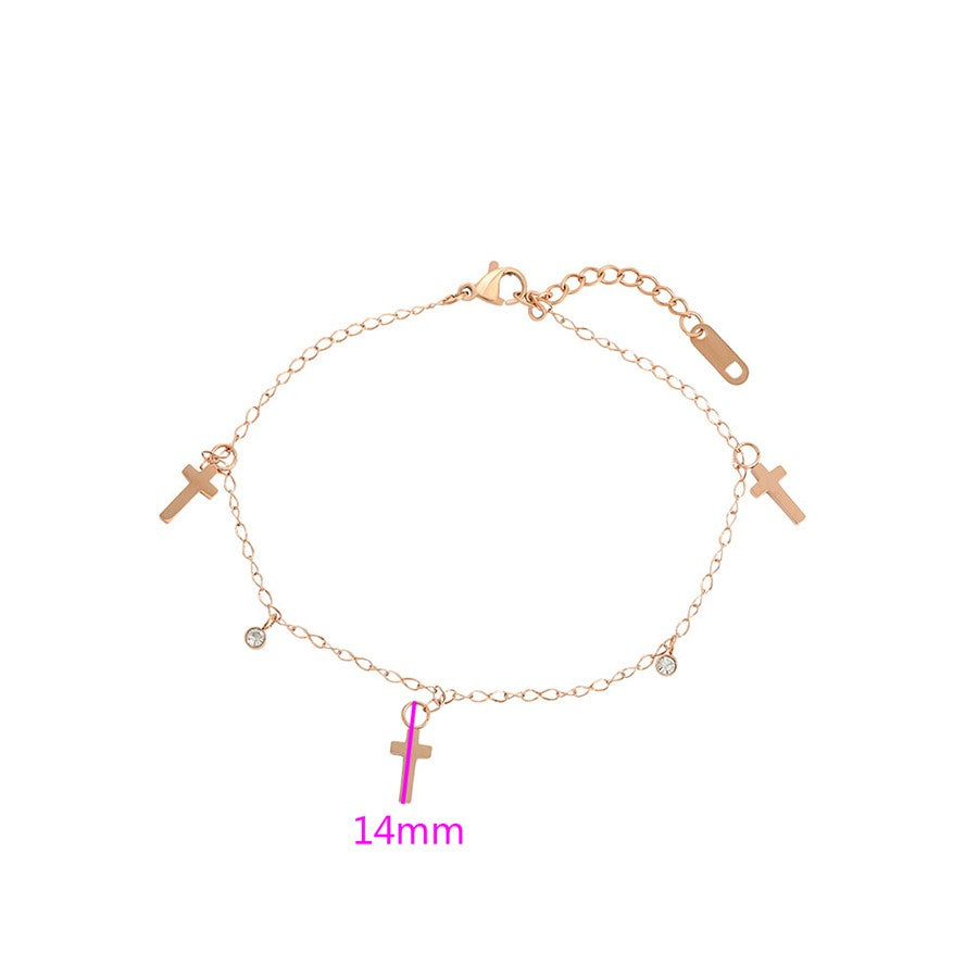 Bracelet Acier Rose