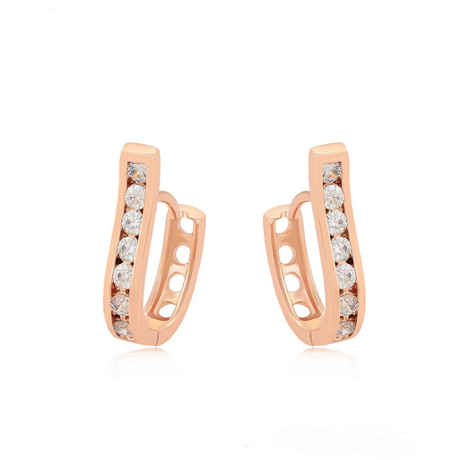 Huggie Or Laminé 18K