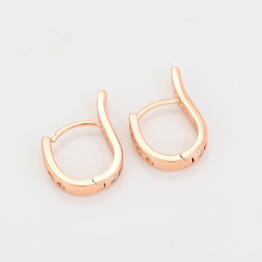 Huggie Or Laminé 18K