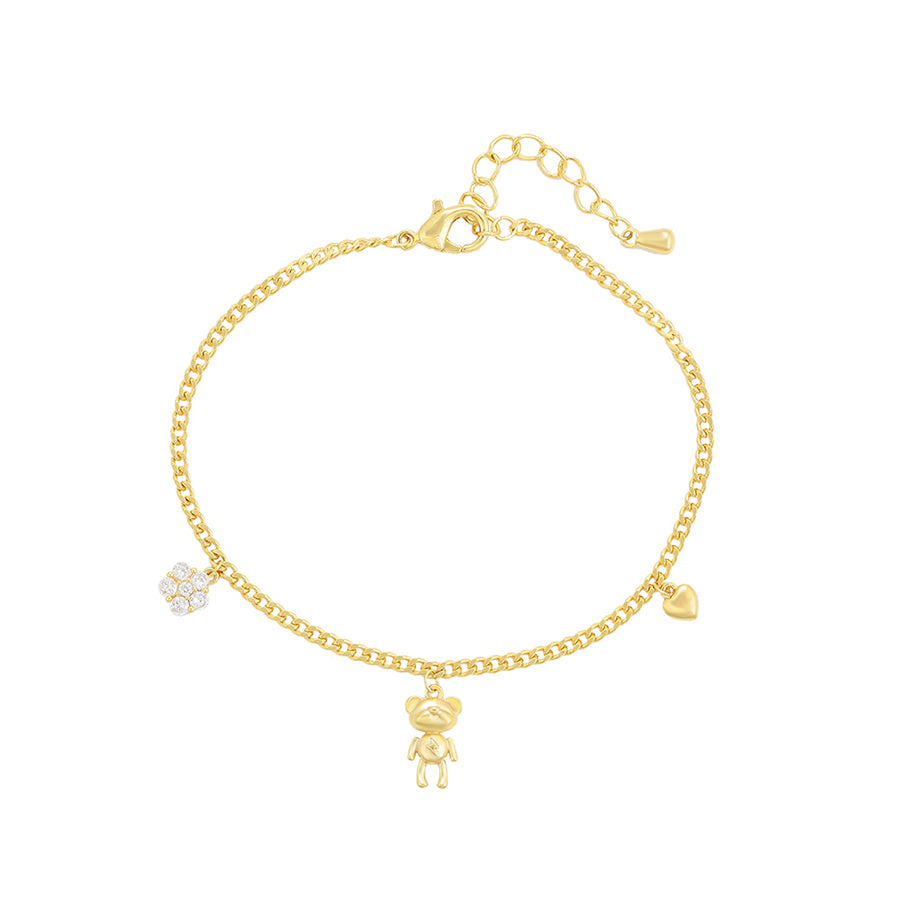 Pulsera Oso Colgante