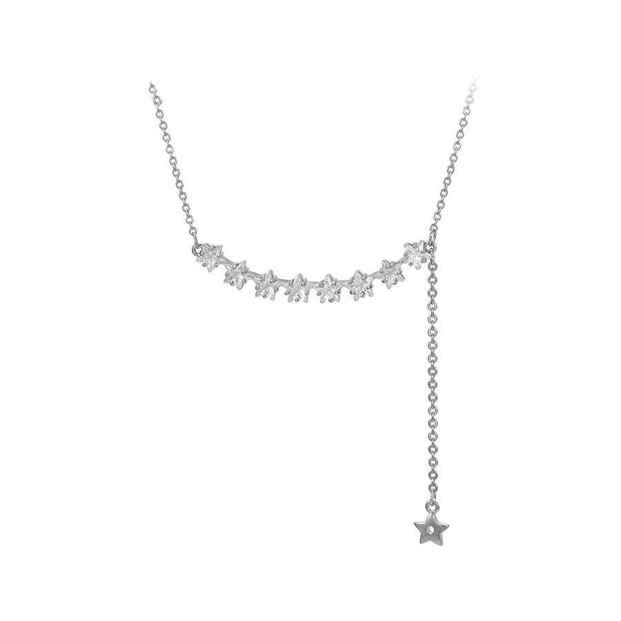 Gargantilla Simple Acero Inoxidable Plateado