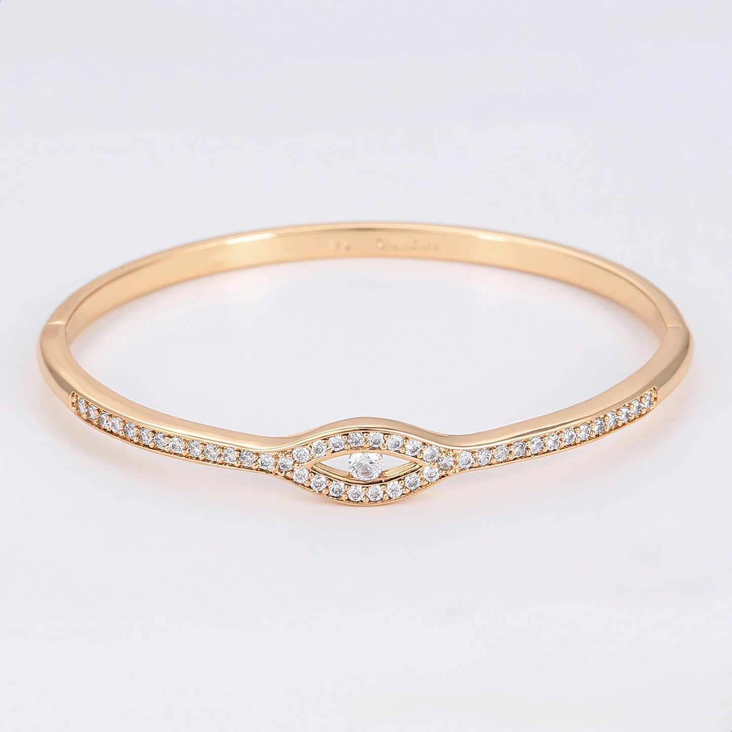 Set de Lujo Anillo Brazalete con Zirconia Incrustada