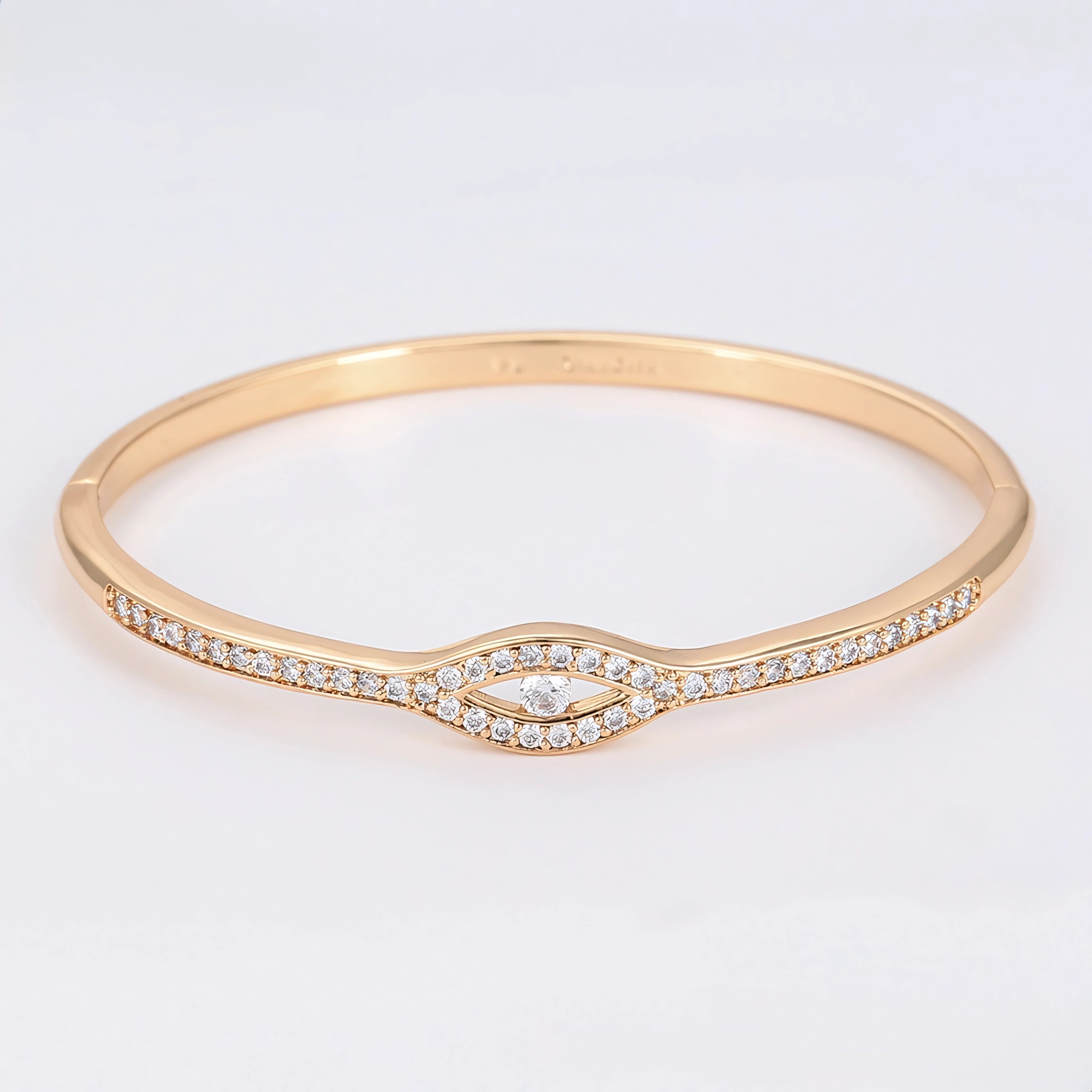 Set de Lujo Anillo Brazalete con Zirconia Incrustada