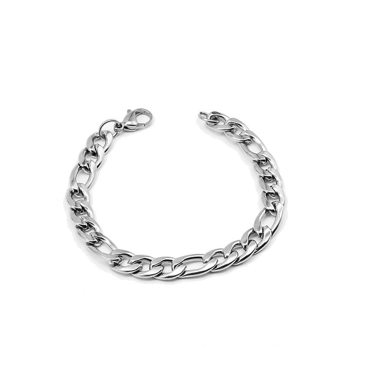 Pulsera Acero Plateado