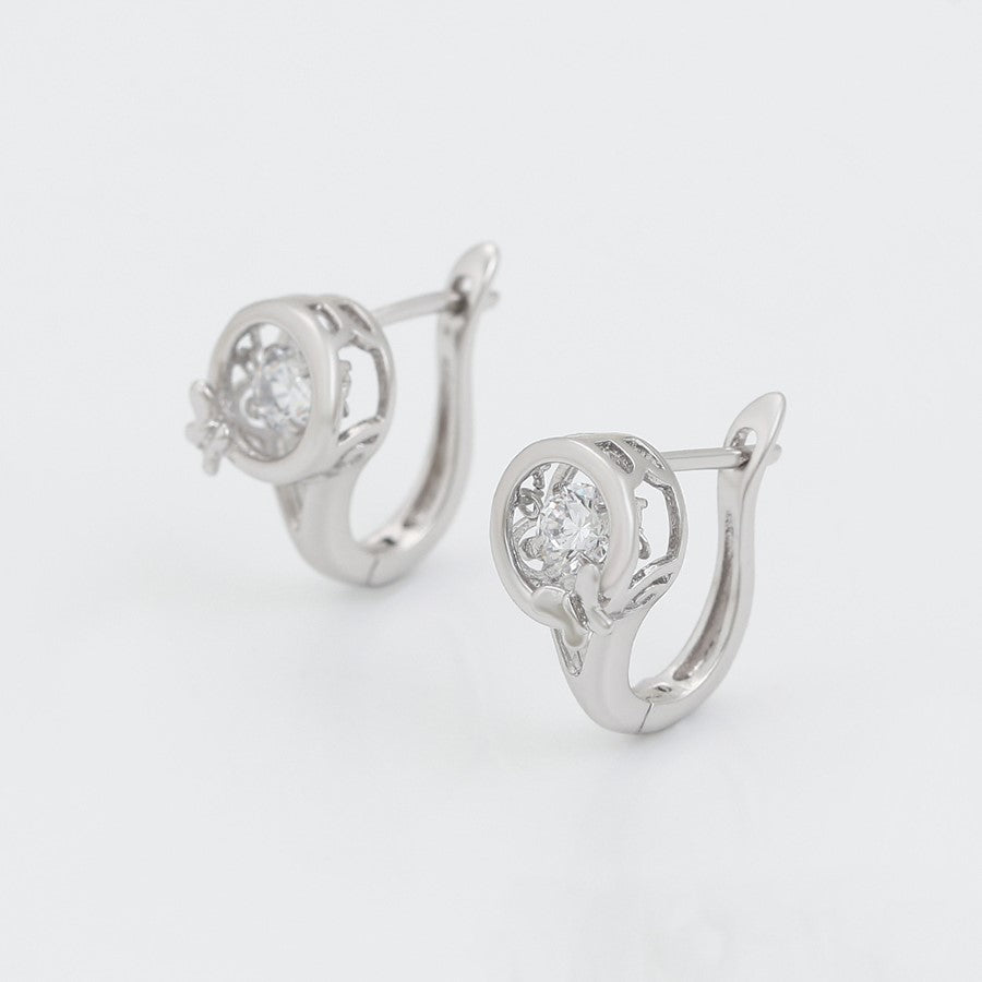Huggie Rhodium