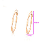 Cerceau de torse en or laminé 18 carats