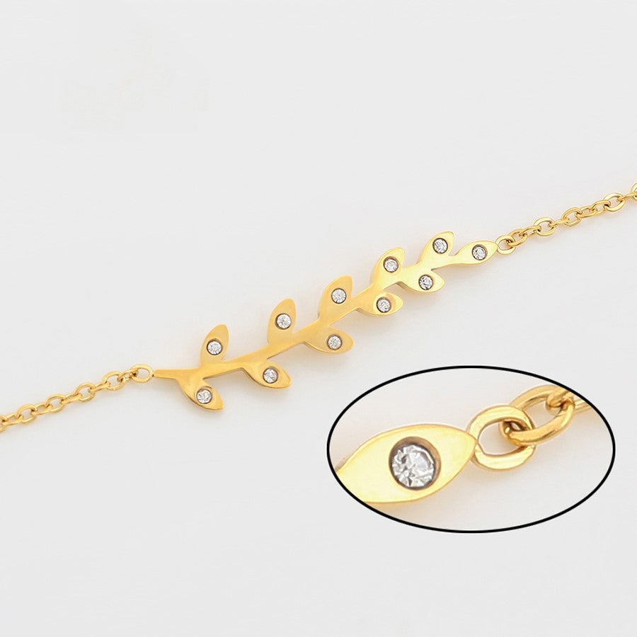 24k Gold Steel Bracelet