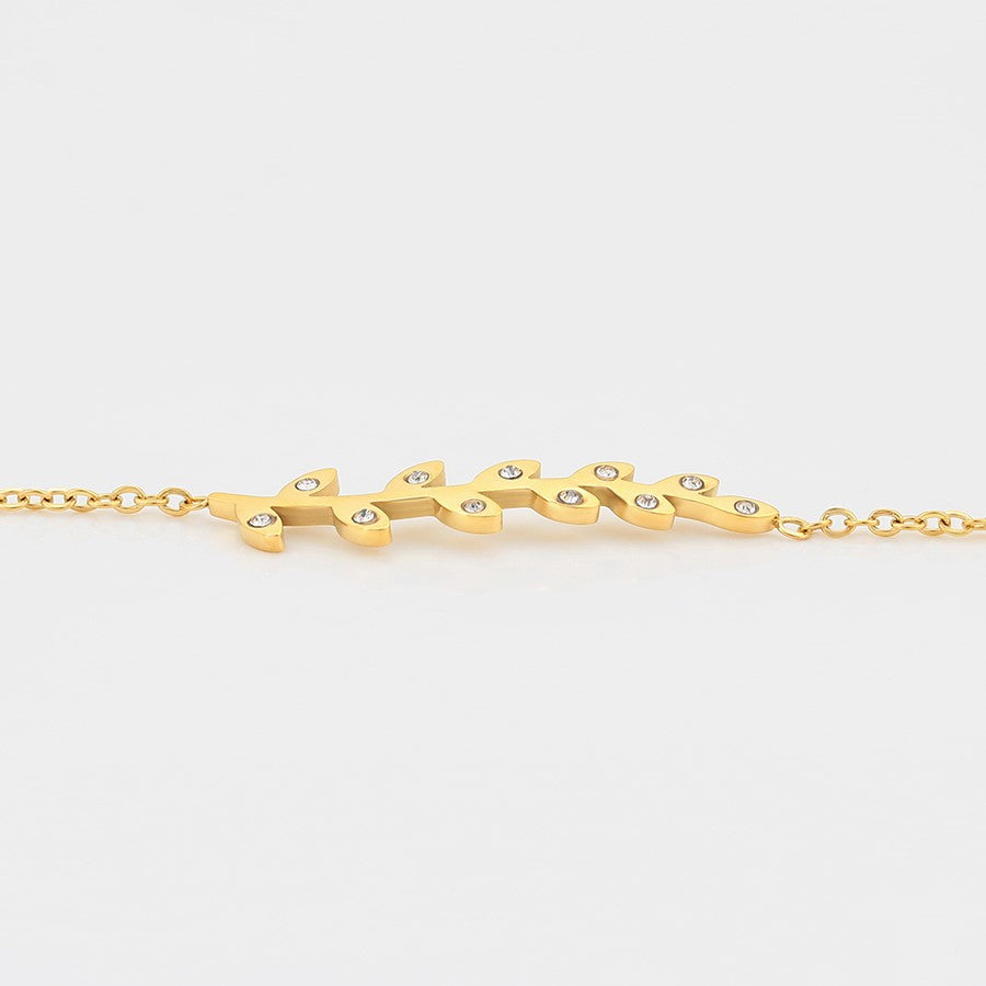 24k Gold Steel Bracelet