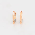 Huggie Or Laminé 18K