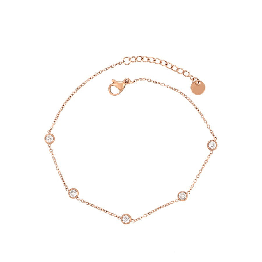 Pink Steel Bracelet