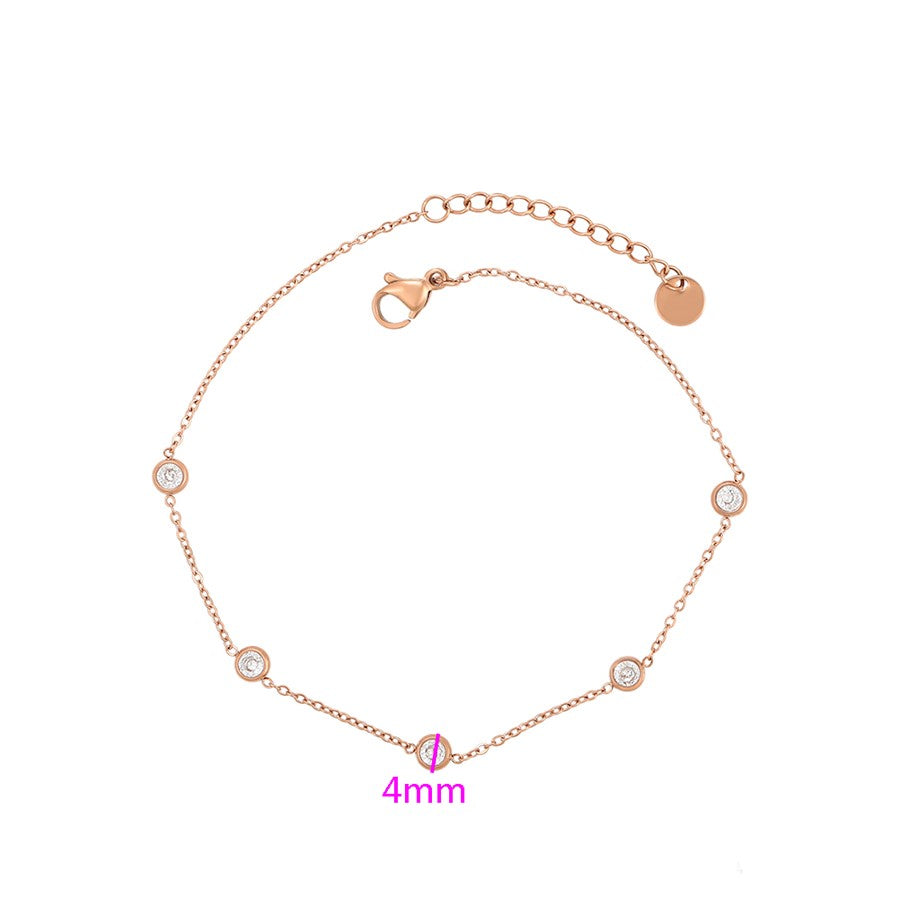 Pink Steel Bracelet