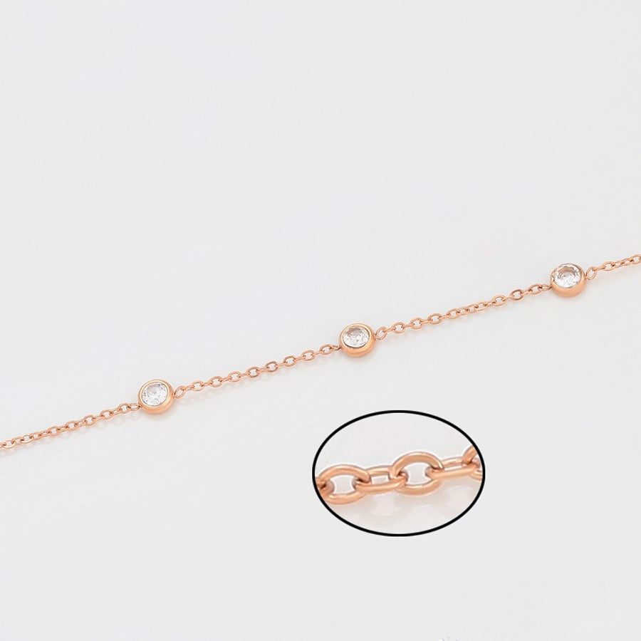 Pink Steel Bracelet