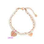 Pink Steel Bracelet