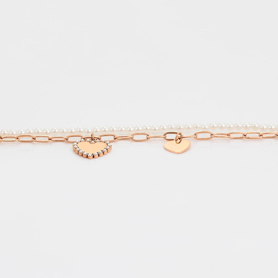 Pink Steel Bracelet