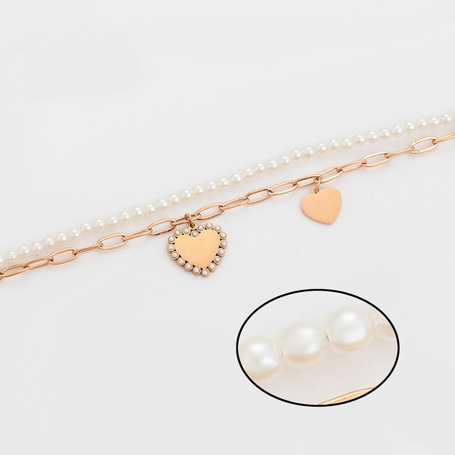 Pink Steel Bracelet