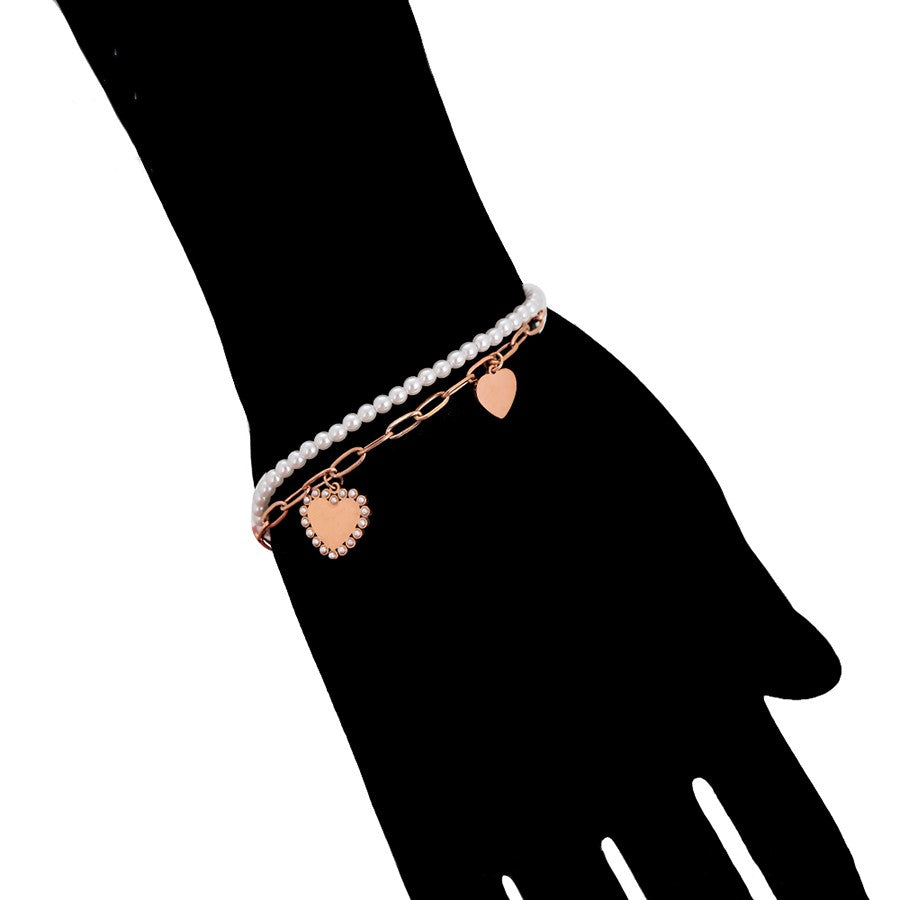 Pink Steel Bracelet