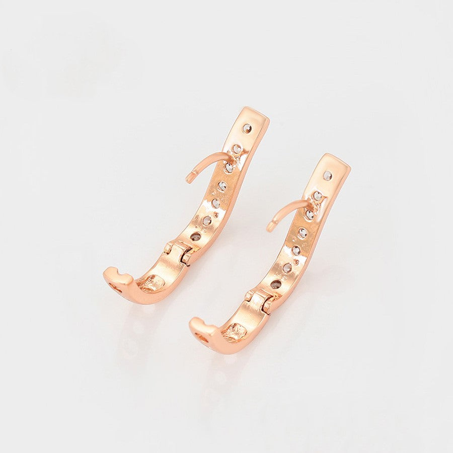 Huggie Con Zirconias