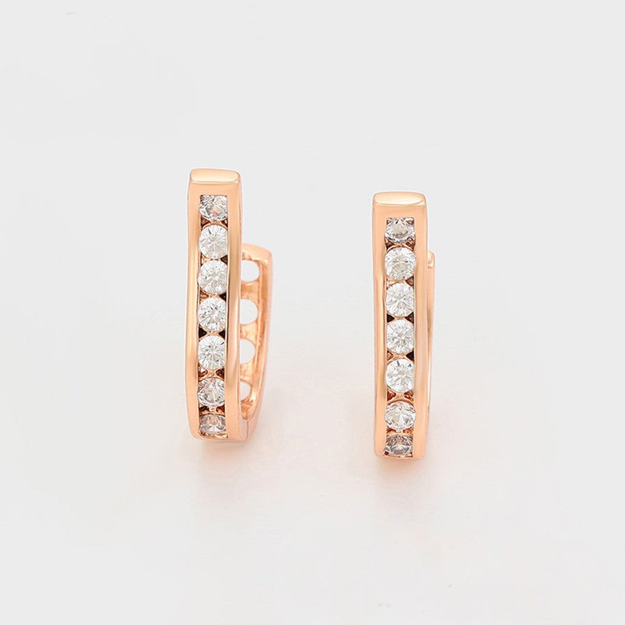 Huggie Con Zirconias