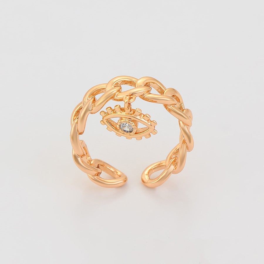Anillo Ojo Turco Colgante