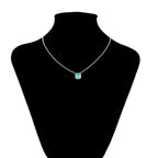 Collar y Aretes Esmeralda