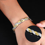 Pulsera Geométrica Acero Inoxidable