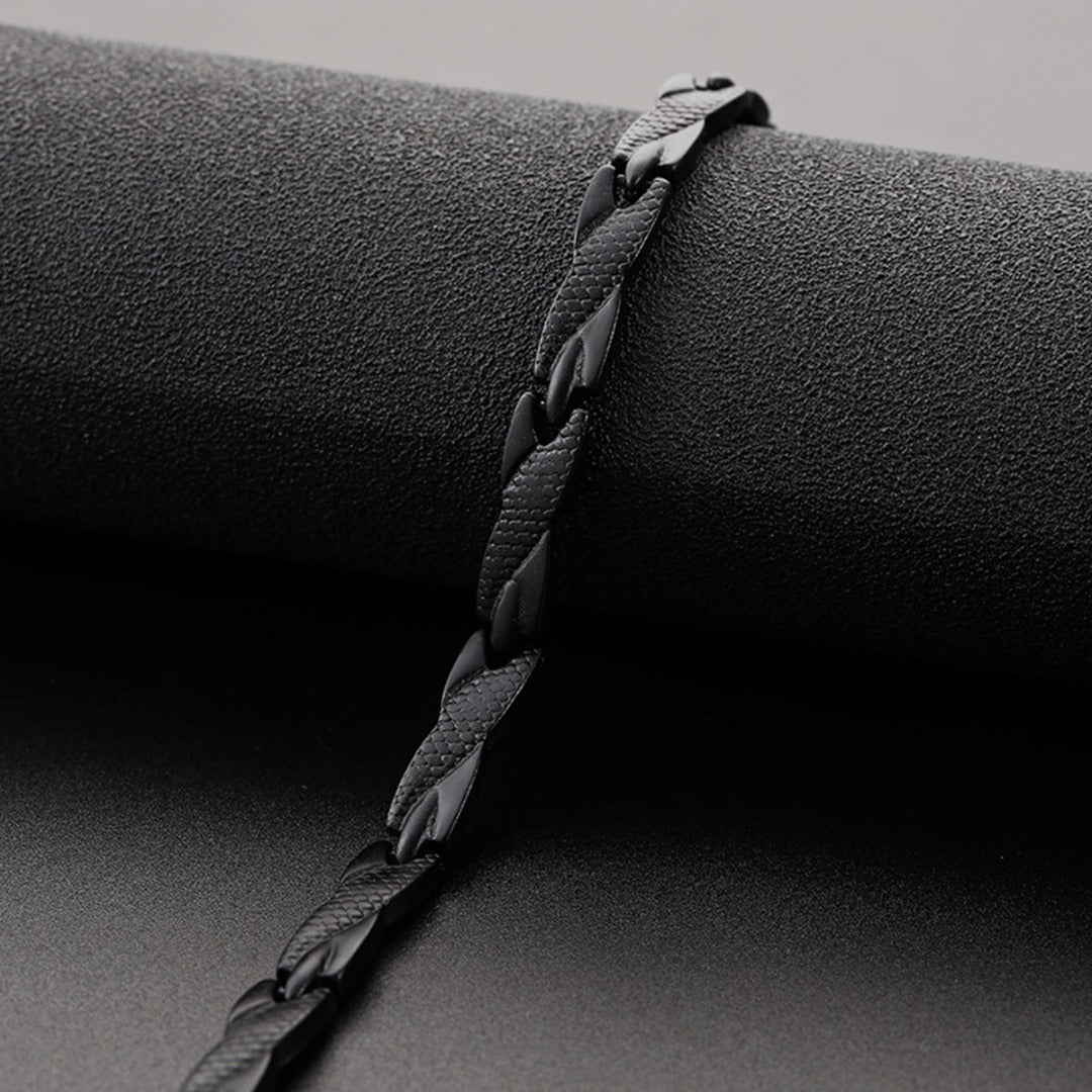 Pulsera Geométrica Acero Inoxidable