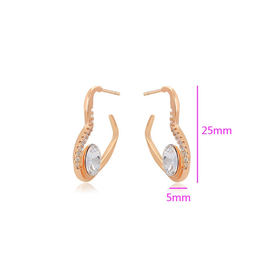 Semi Arracada Corazón SW