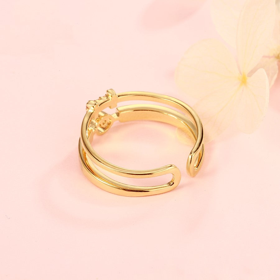 Anillo Doble Concha