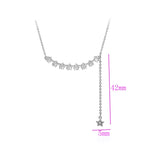 Gargantilla Simple Acero Inoxidable Plateado 