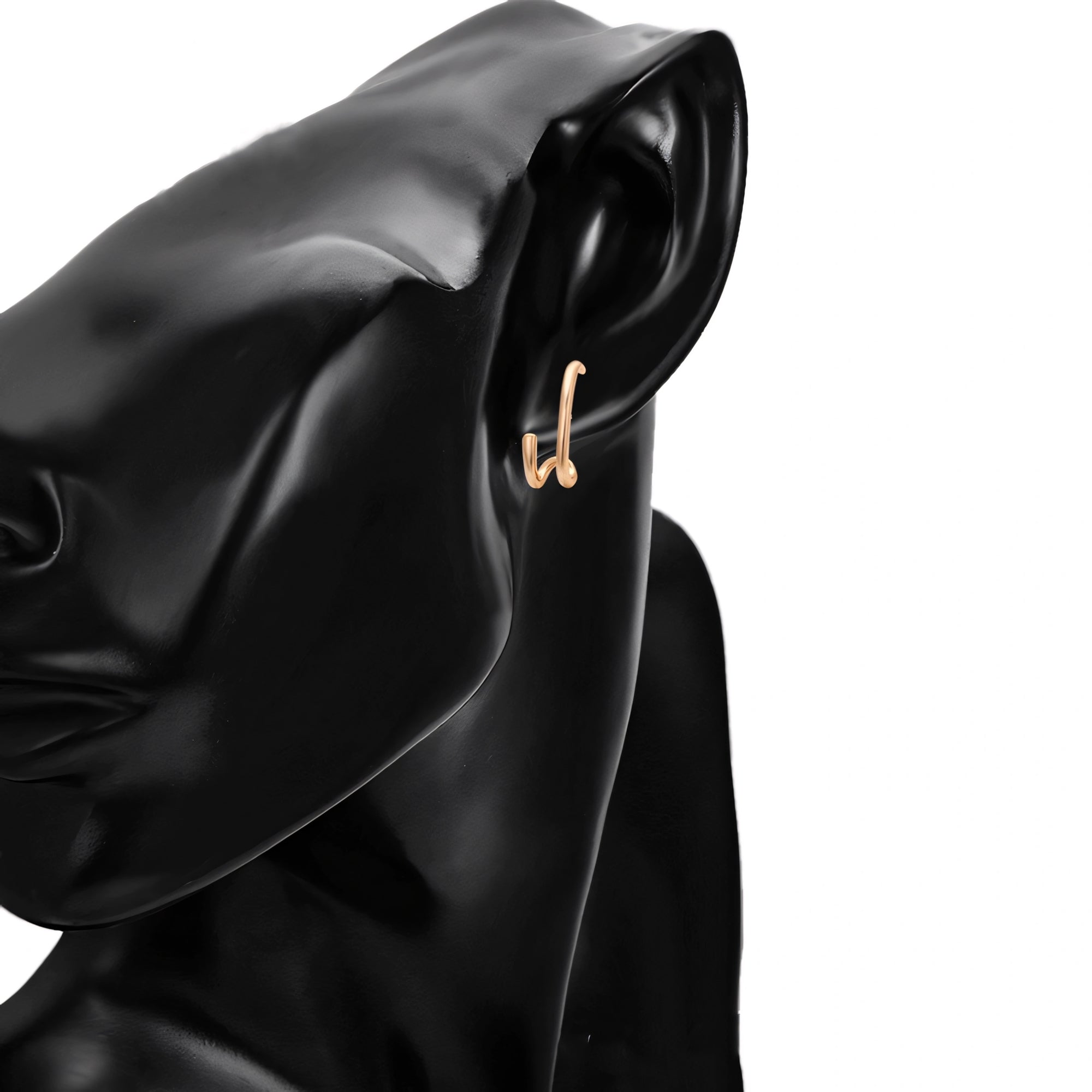 Arete Chapeado en Oro Laminado 18k