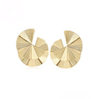 Aretes Simples de Acero Inoxidable 14K