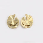 Aretes Simples de Acero Inoxidable 14K