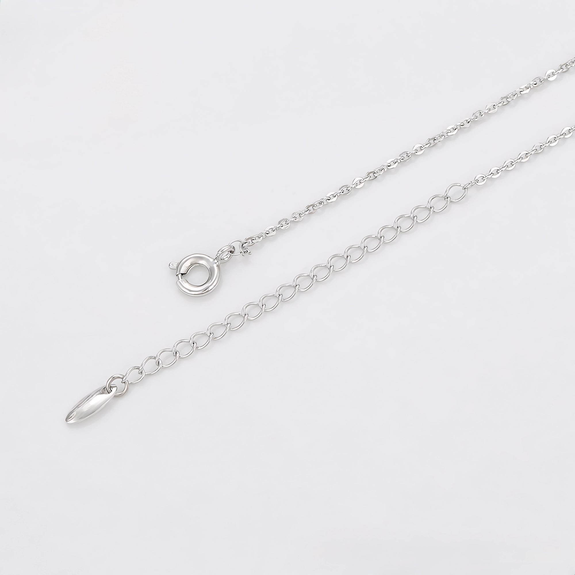 Collar Doble Lágrima Con Zirconia Elegante