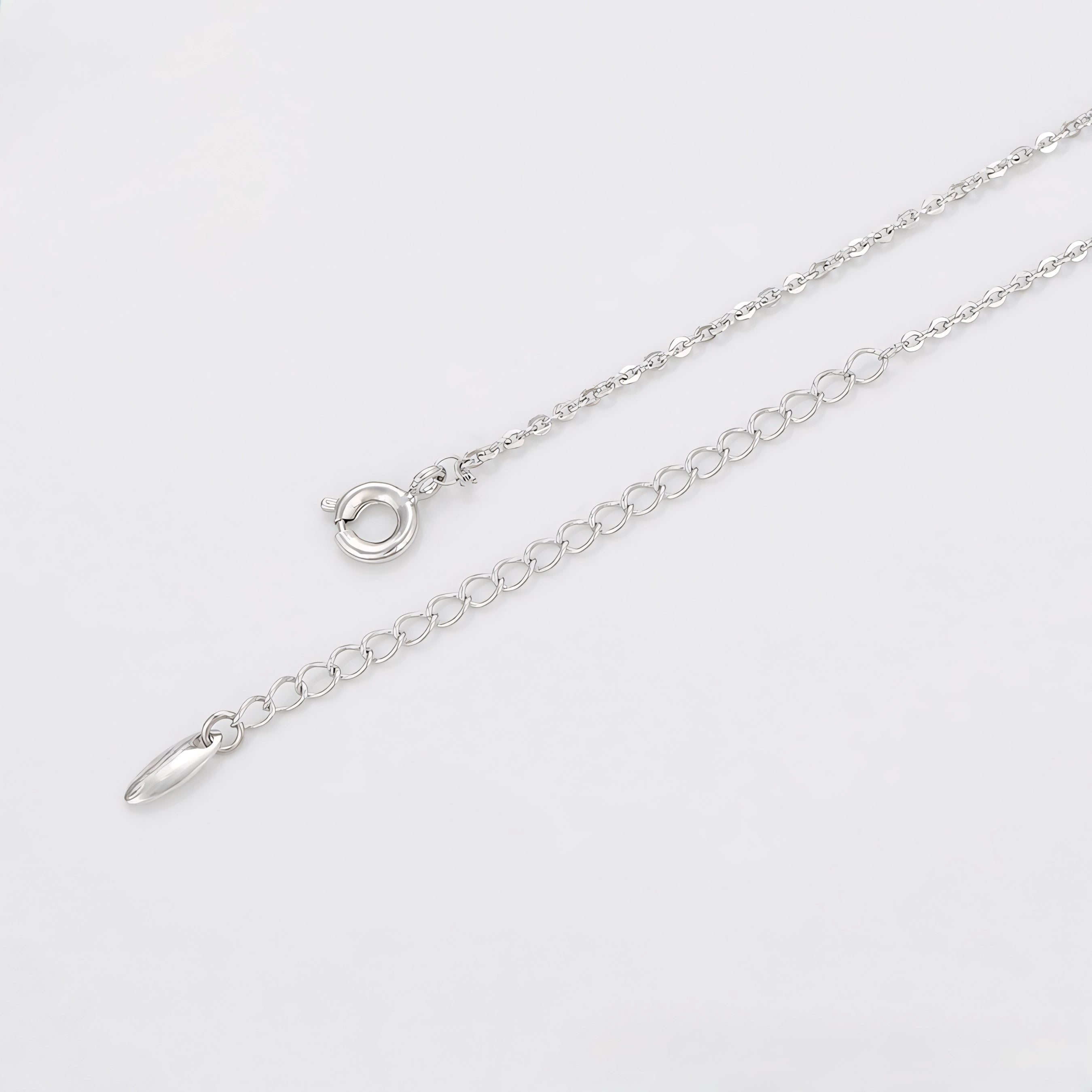 Collar Doble Lágrima Con Zirconia Elegante