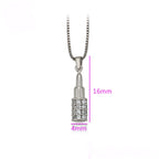 Collar Elegante Con Zirconia Incrustada Chapado En Platino