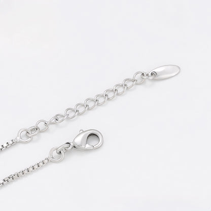 Pulsera con Zirconias Brillantes Chapada en Platino Estilo Elegante