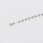 Pulsera Rosario Religiosa Chapada en Platino Estilo Clásico