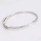 Set de Lujo Anillo Brazalete con Zirconia Incrustada