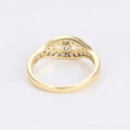 Set de Lujo Anillo Brazalete con Zirconia Incrustada