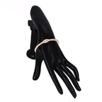 Set de Lujo Anillo Brazalete con Zirconia Incrustada