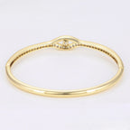Set de Lujo Anillo Brazalete con Zirconia Incrustada