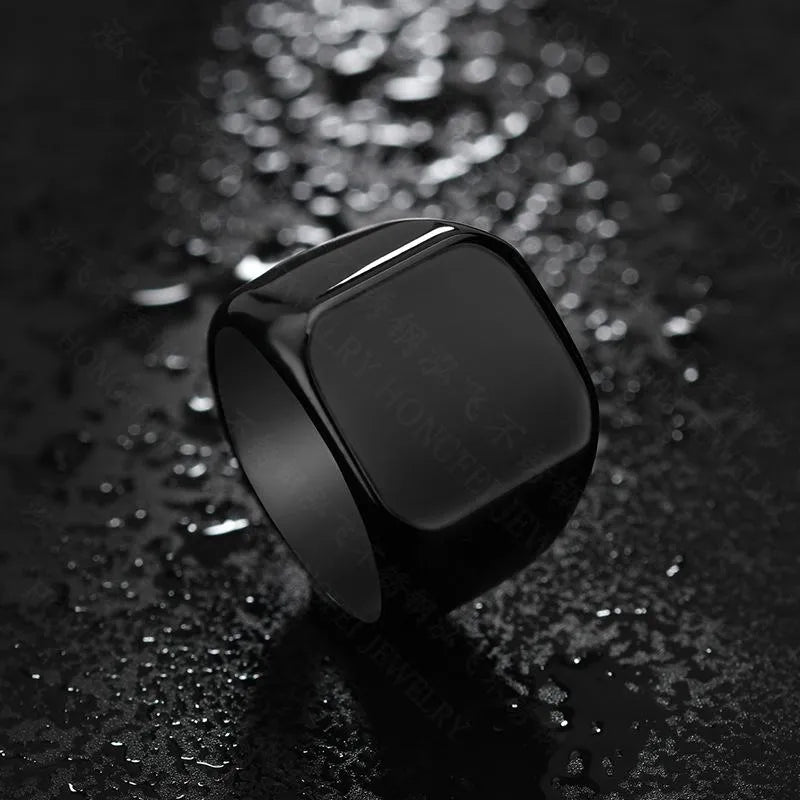 Anillo Cuadrado Acero