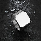 Anillo Cuadrado Acero