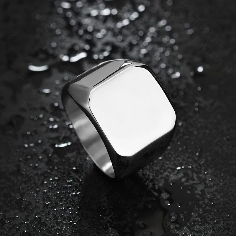 Anillo Cuadrado Acero